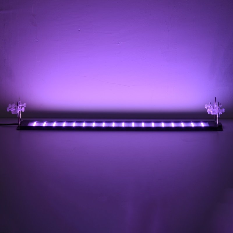 Best price vivid 2 RGB Aluminium Alloy Full Spectrum Color Planted LED Aquarium Light for Fish Tank 30/60/10cm