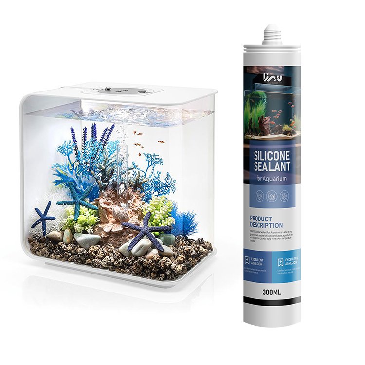 Kingwit Excellent Water Resistance 280ml 300ml Quick Dry Acetic Aquarium Silicone Sealant