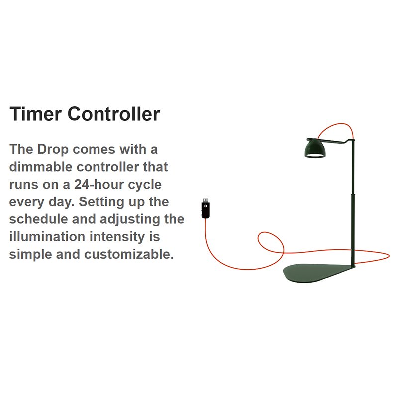 MICMOl Aquascape Lamp Desk Plant Light Desktop Led Landscaping Lamp With Timer