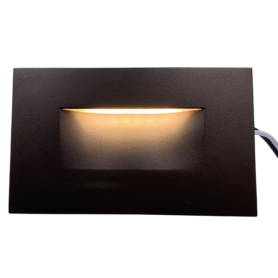 High voltage Horizontal ETL certificated 3W 3CCT Ra90 120V IP65 LED Step Light