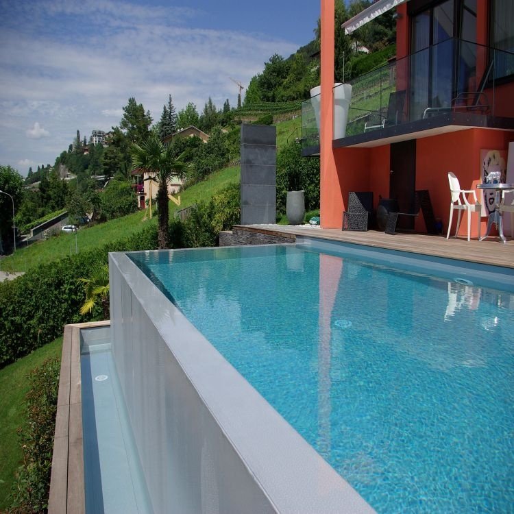 100mm Acrylic Pools Clear Perspex Acrylic Glass Panels Transparent for Outdoor Swimming Pool Customized Wall Moulding Decorative
