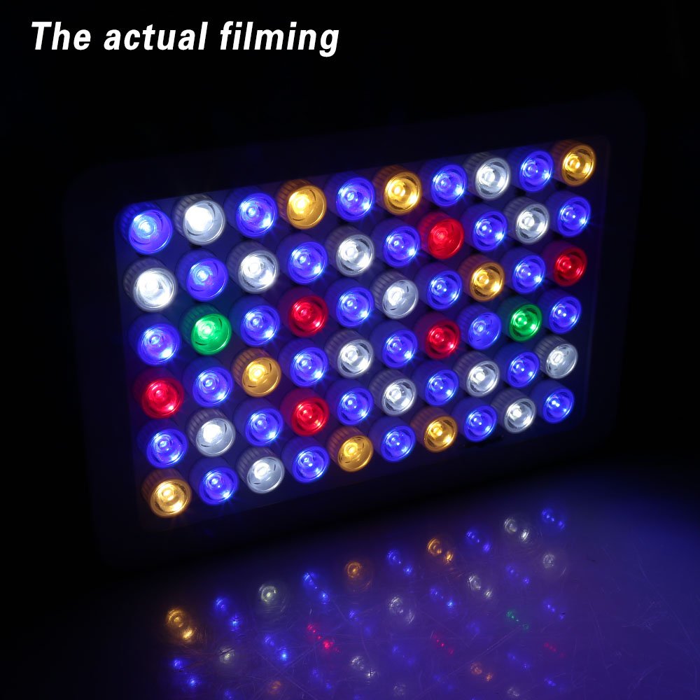 180W Dimmable Led Aquarium Light Full Spectrum For Coral Reef Light Tanks And Aquariums Accessories Fishbowl Fish Tank Lights