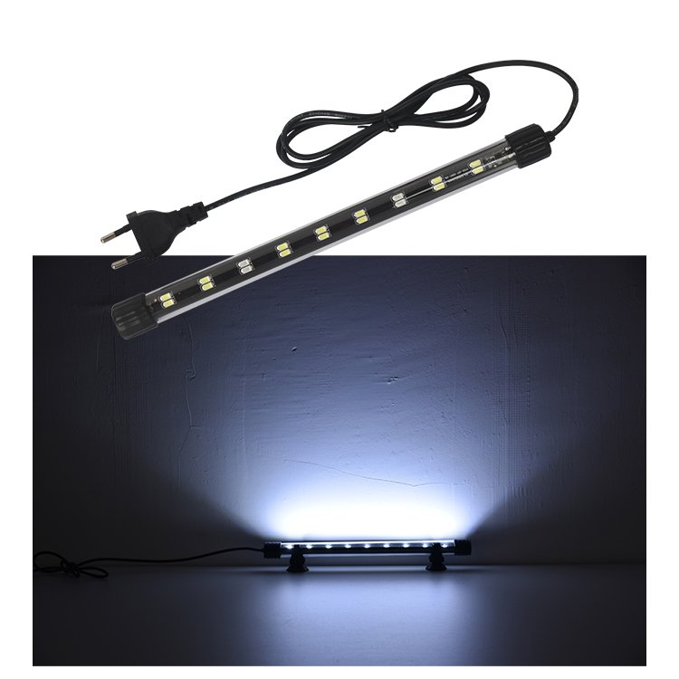 Fish Tank Submersible Light 20-120CM Aquatic Air Bubble Lamp LED Aquarium Light