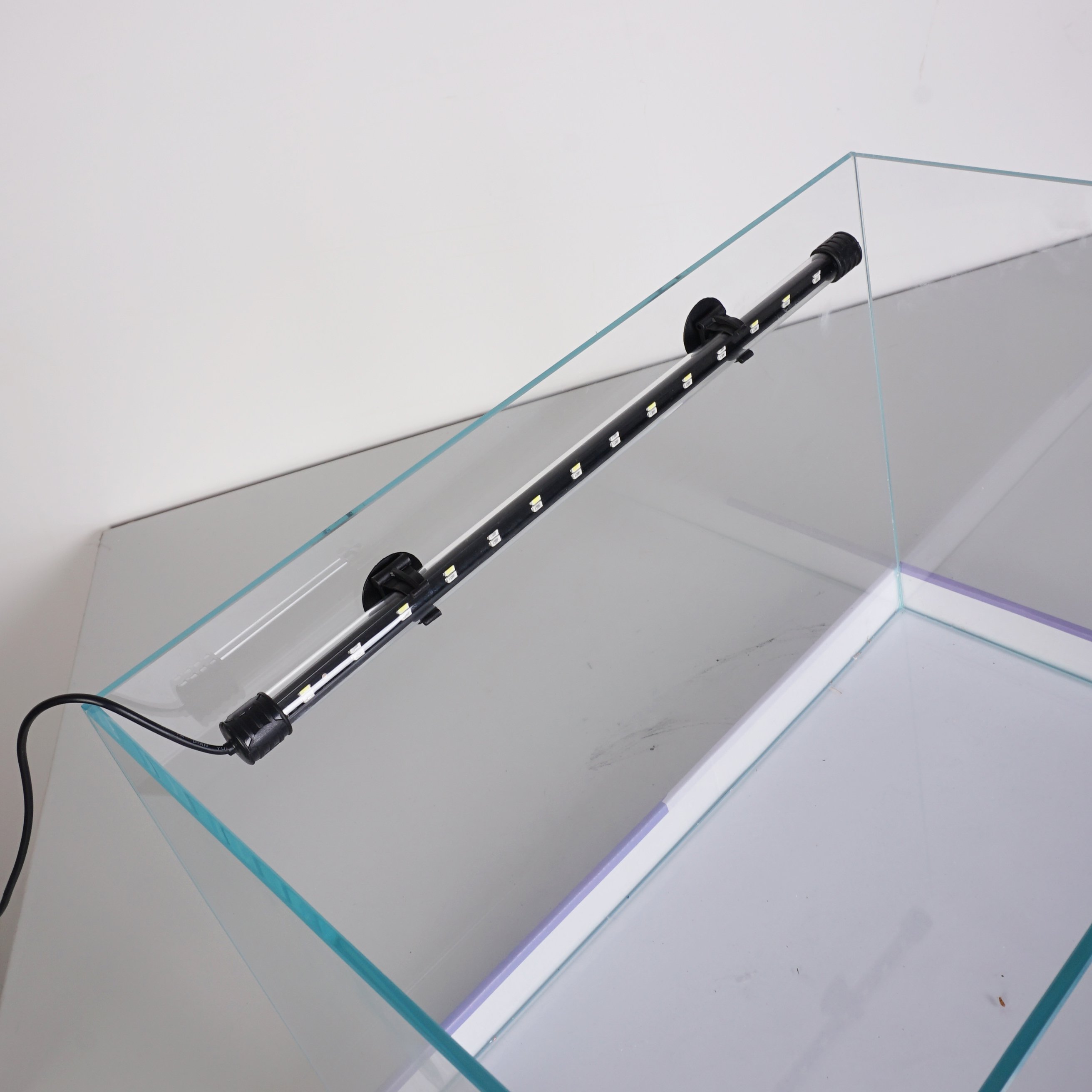 Fish Tank Submersible Light 20-120CM Aquatic Air Bubble Lamp LED Aquarium Light