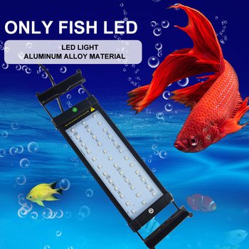 Distributor Fish Accessories Aquarium Decoration LED Light Remote Control WRGB Aquarium Light for Freshwater Tank Aquatic Plants