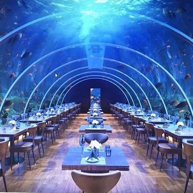 Factory Custom Sleek Acrylic Fish Tanks for Stunning Underwater Displays