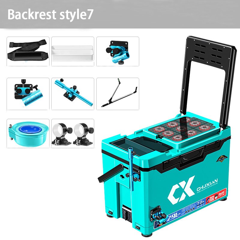 Fish Water Tank Ultra-light Incubator 30L Super-hard Fishing Box 2024 New Fishing Bucket Complete Set of Ultra Light
