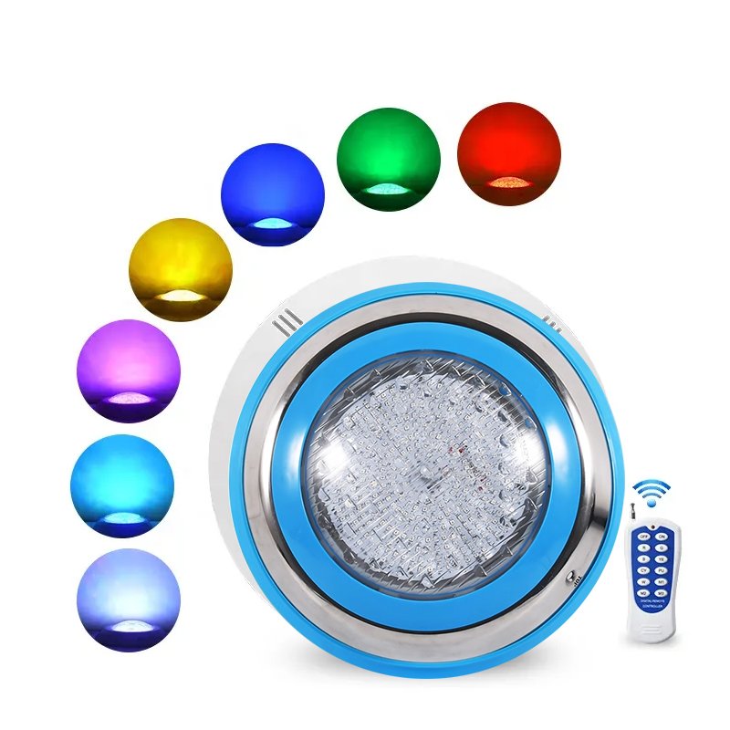 IP68 Underwater LED Salt Water RGB Swimming Pool Light Complet Lighting Waterproof 12V Inground With Remote Control