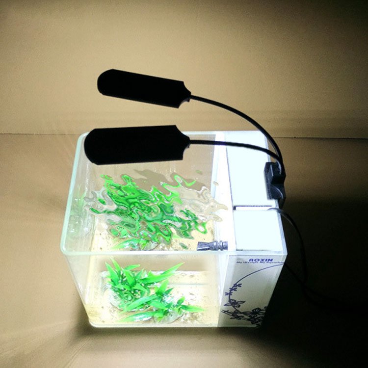 Aquatic Freshwater Lamp Lighting IP65 Led Fish Light, Waterproof LED Aquarium Lights with EU Plug