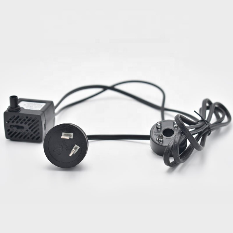 Hot Selling Low Price Small Aquarium Water Pump, Submersible Pump Pond with Australian Plug Four LED Lights
