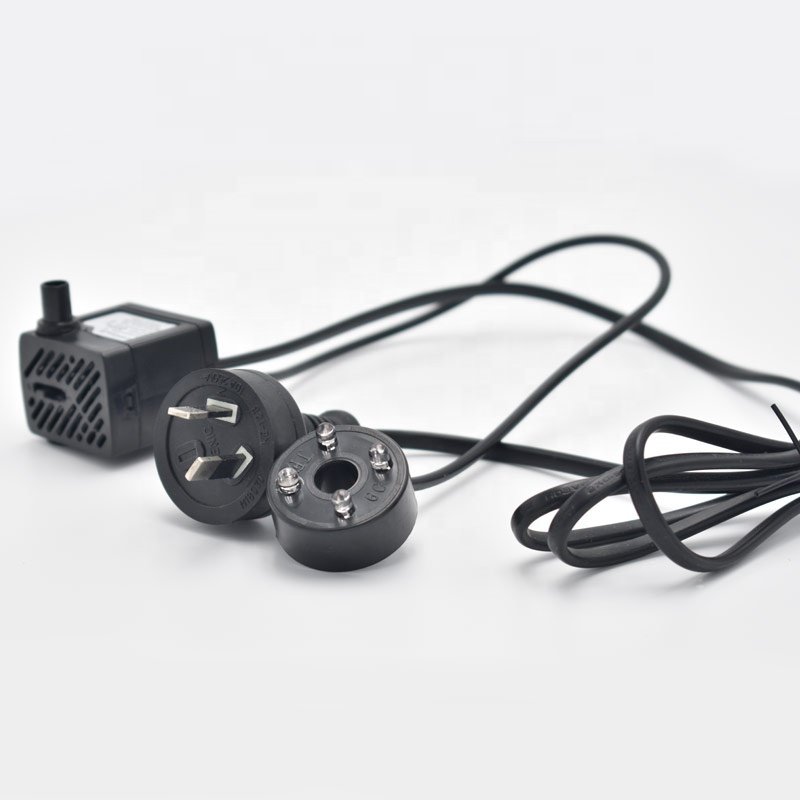 Hot Selling Low Price Small Aquarium Water Pump, Submersible Pump Pond with Australian Plug Four LED Lights