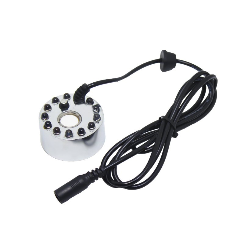 Ultrasonic Atomizing Head Colorful Lamp Atomizer Aquarium Bonsai Rockery Water Humidification Spray