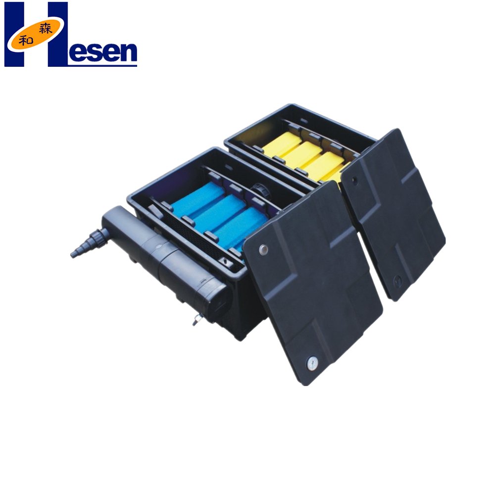 CBF Foam Sponge Wholesale CBF-350 Koi Pond Bio Filter Fish Water Pool Filters System Multi-specification Pond filter