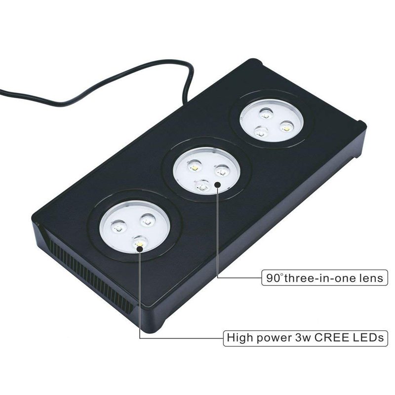 original spectra aqua knight V1 coral reef light 30W saltwater lamps For Coral Reef Fish Tank 24inch 50-60cm tanknk