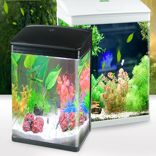 High Transparency ABS Plastic Shell Square Fish Tank Goldfish Tank aquarium With Cover