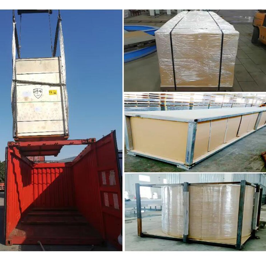 Grandview Panel Wall Aquarium Fish Tanks, Glass Windows Tank Factory Custom Shape Acrylic Plastic Fish Farm Tank Sustainable