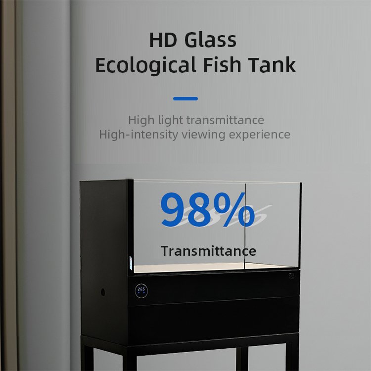 Relaxlines glass Aquarium desktop table Eco internal filter aquariums glass fish tanks bottom filter fish tank