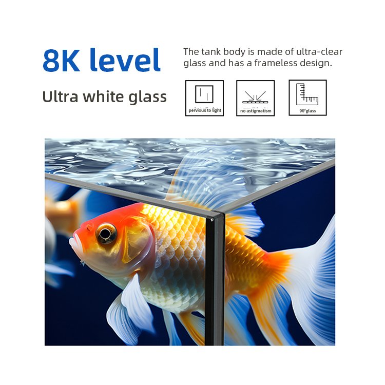 Relaxlines glass Aquarium desktop table Eco internal filter aquariums glass fish tanks bottom filter fish tank