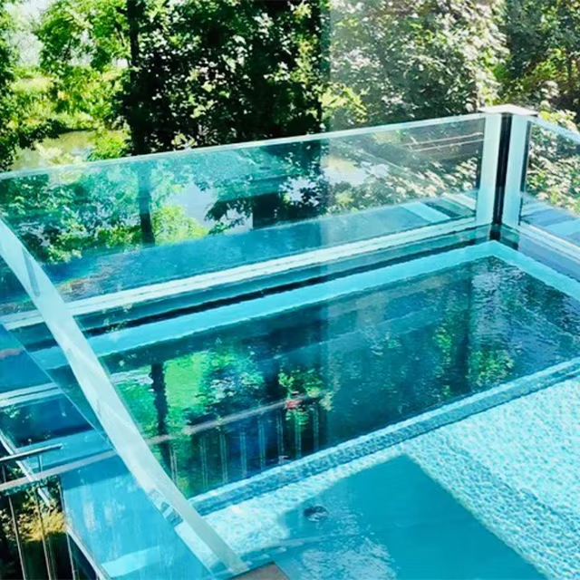 AUPOOL Clear Transparent Suspended Pool Acrylic Glass Acrylic Pool Wall Acrylic Panels For Swimming Pool