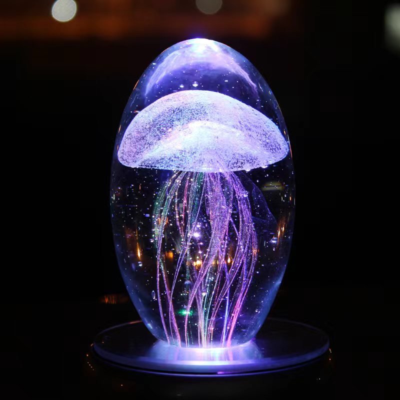 waterproof part decor mini desktop decorative jellyfish party jellyfish decoration for holiday garden