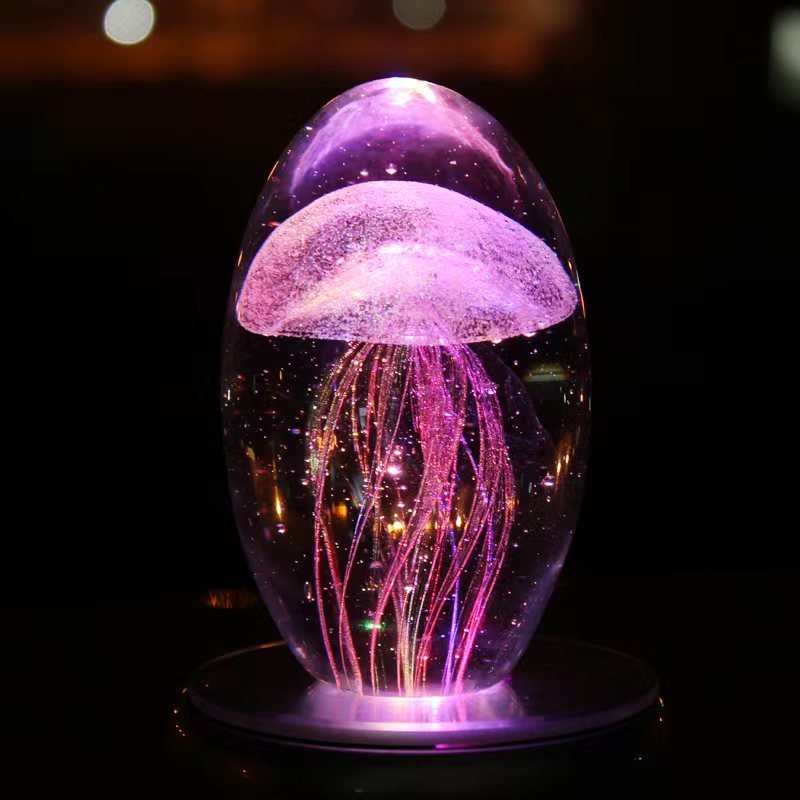 waterproof part decor mini desktop decorative jellyfish party jellyfish decoration for holiday garden