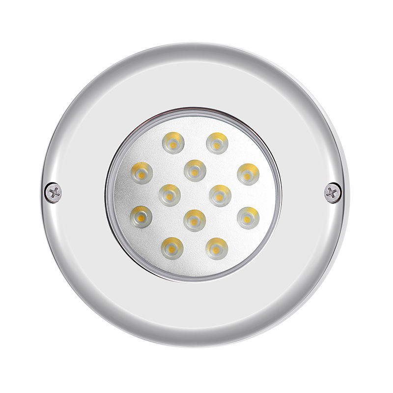 High quality stainless steel LED underwater recessed light SPA Hotel Villa colorful RGBW for pool lights Aquarium lights