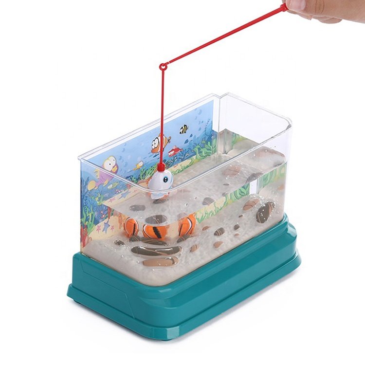 Jouet De Peche Fishing Toys with Light/Sound Fishing Game for Kids Fun Aquarium Toy Fish Tank
