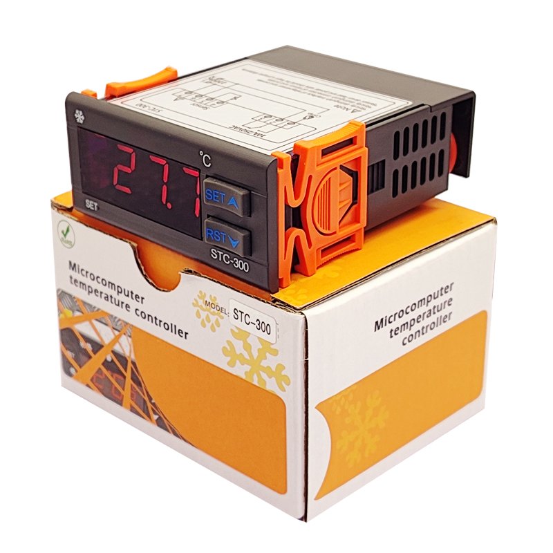 Refrigeration Heating Thermoregulator Led Digital Thermostat STC-300 Temperature Controller