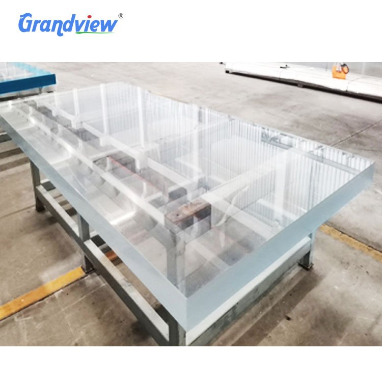 China plexiglass manufacture customized panel clear acrylic swimming pool