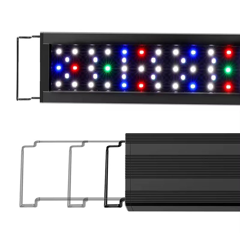 Aquarium lights Nature mode Full Spectrum Aquarium led light for freshwater fish tank with Timer Dimmable