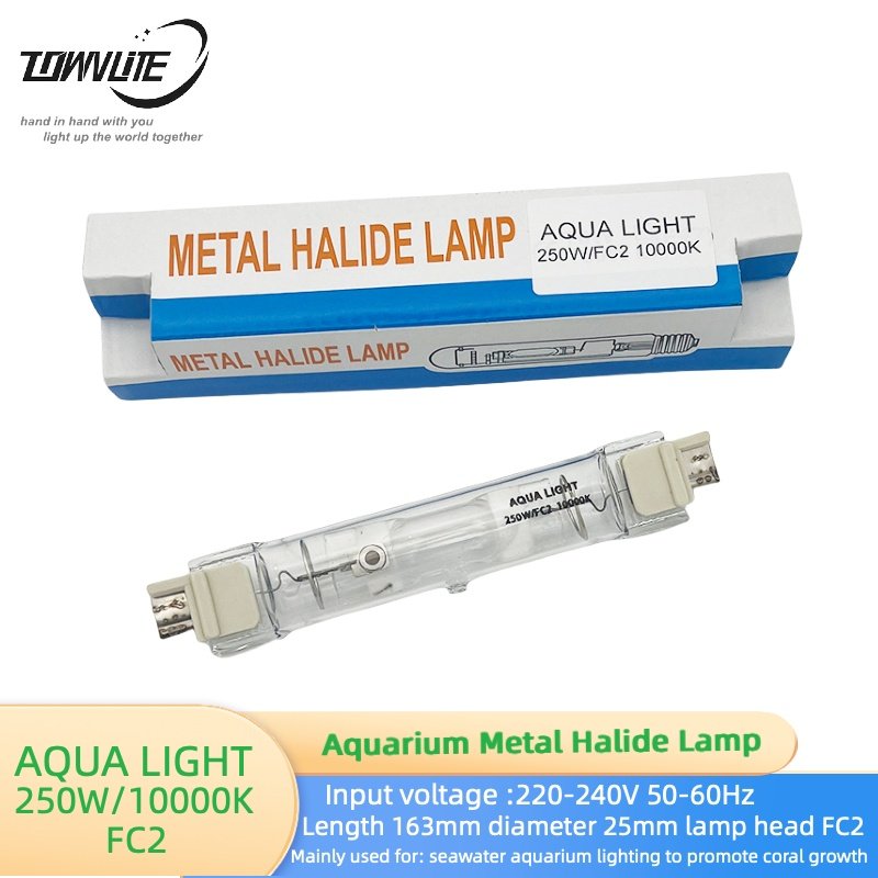 Double end Metal Halide Lamp Aquarium lighting 250w/FC2 10000K to promote coral rapid growth of water aquarium