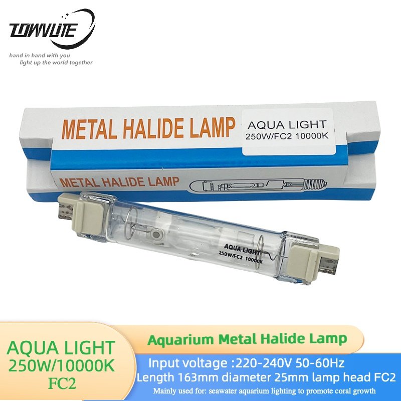 Double end Metal Halide Lamp Aquarium lighting 250w/FC2 10000K to promote coral rapid growth of water aquarium