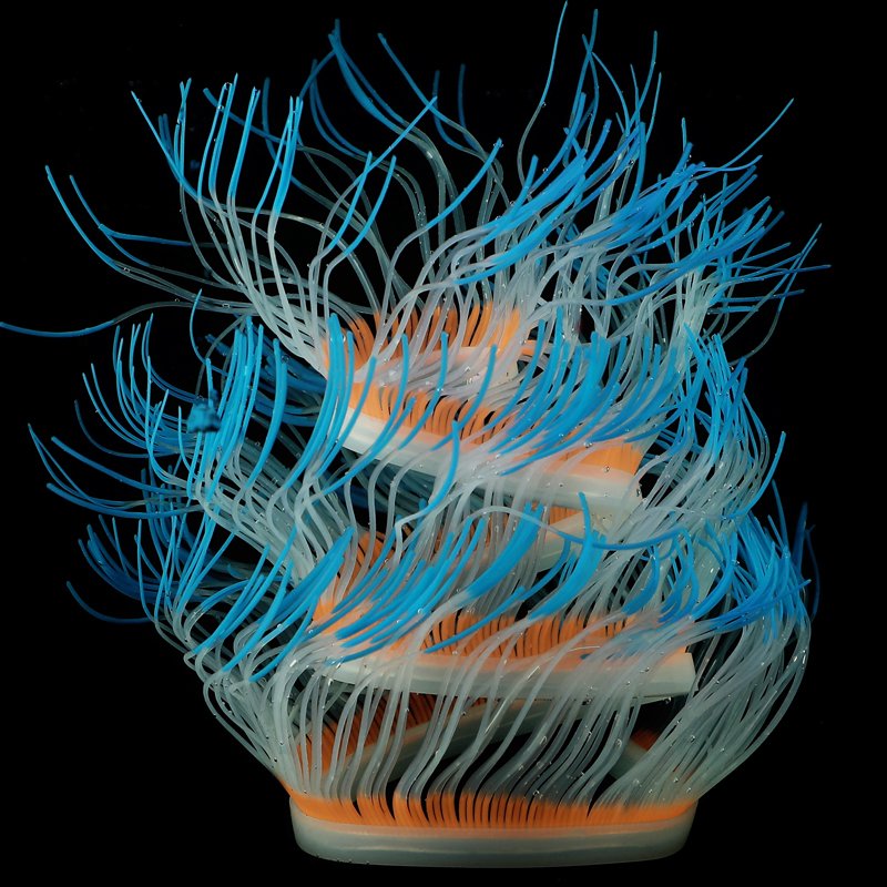 wholesales Simulated flying sea anemones floating artificial flowers fish tank pond aquarium landscaping