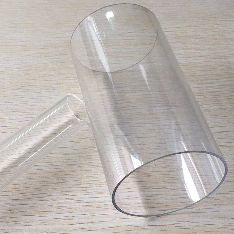 Custom High Quality PMMA Cast Cylinder Acrylic Clear Tube Plastic pipe Large Size for Machine, Aquarium, Hyperbaric Chamber