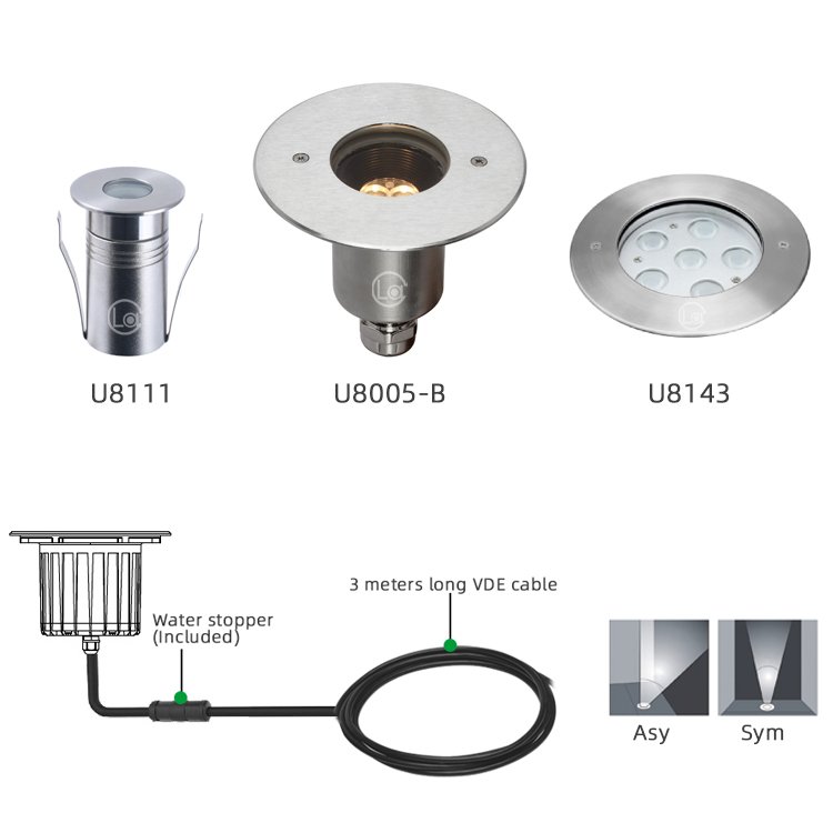IP68 Waterproof LED Aquarium Decoration Light Linear Fish Tank Lights Bar Tube Strip Coral Reef Marine Lamp Underwater Light