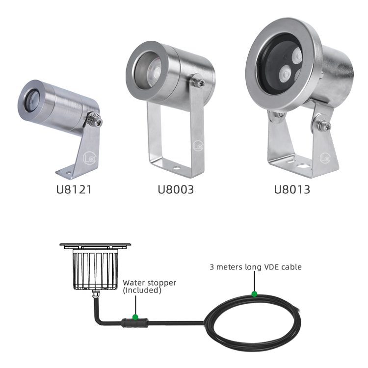IP68 Waterproof LED Aquarium Decoration Light Linear Fish Tank Lights Bar Tube Strip Coral Reef Marine Lamp Underwater Light
