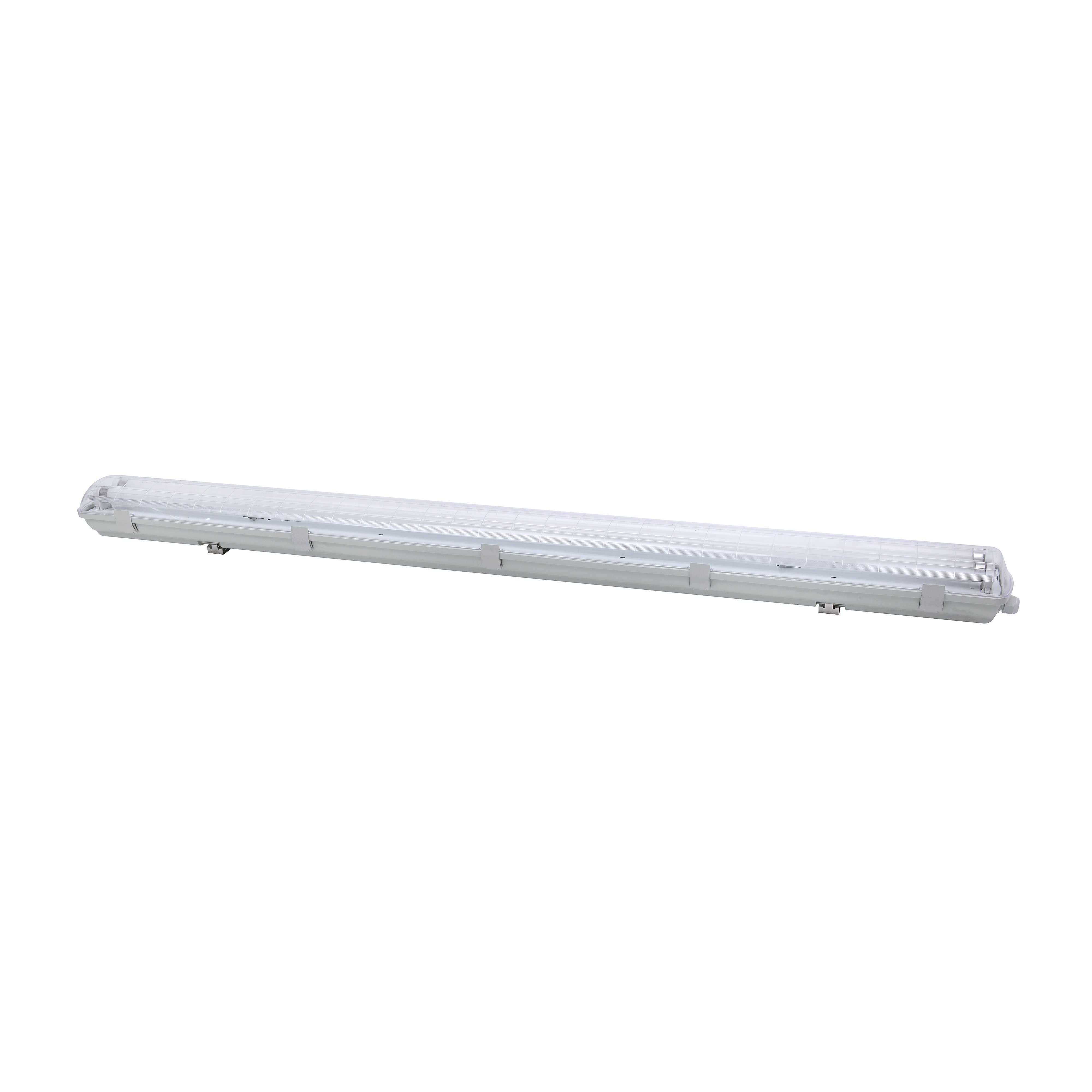 Hot Sale Manufacture Shell M Series LED Linear Fixtures Plastic Stainless Steel Side Clamps Tri-Proof Fixture