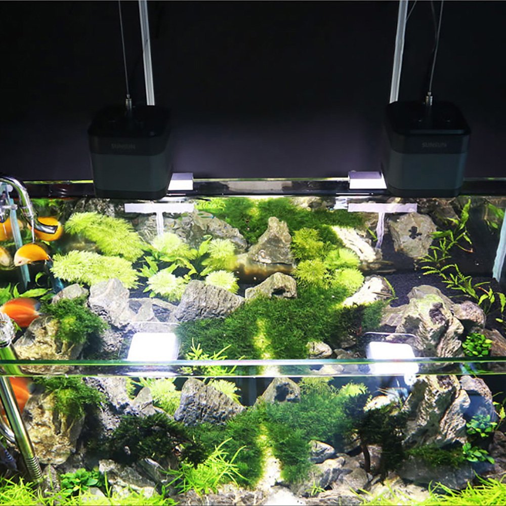 Hot Sale Sunsun Smart Dimmable Fish Tank Lights Aquatic Coral Grow Lamp For Aquariums Full Spectrum LED Aquarium Plant Light