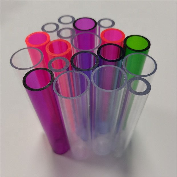 Ning E-Plastics All Size Excellent Price Clear Cast Acrylic Tube Polycarbonate Tube Acrylic Pipe Tube