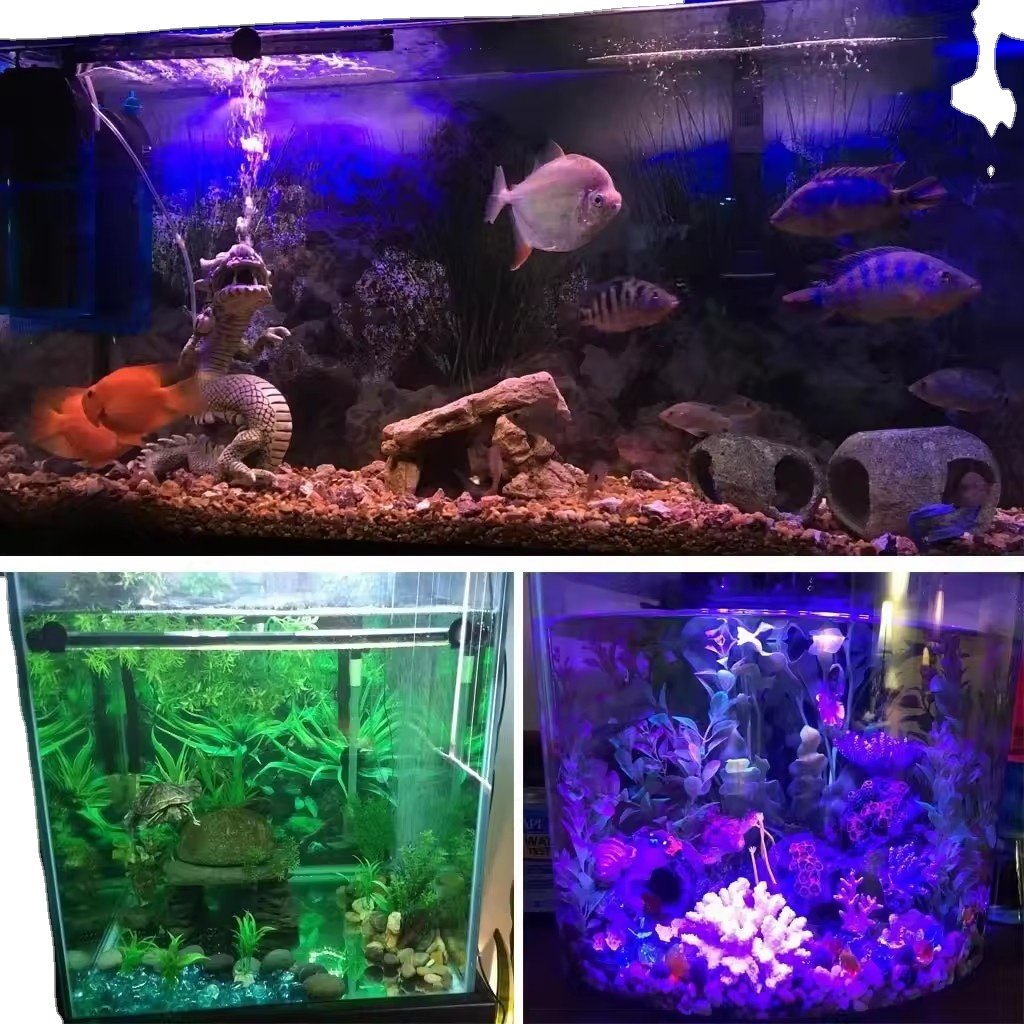 Hot selling LED lamps aquarium decorative lighting plant growth LED lights fish tank LED aquarium lights