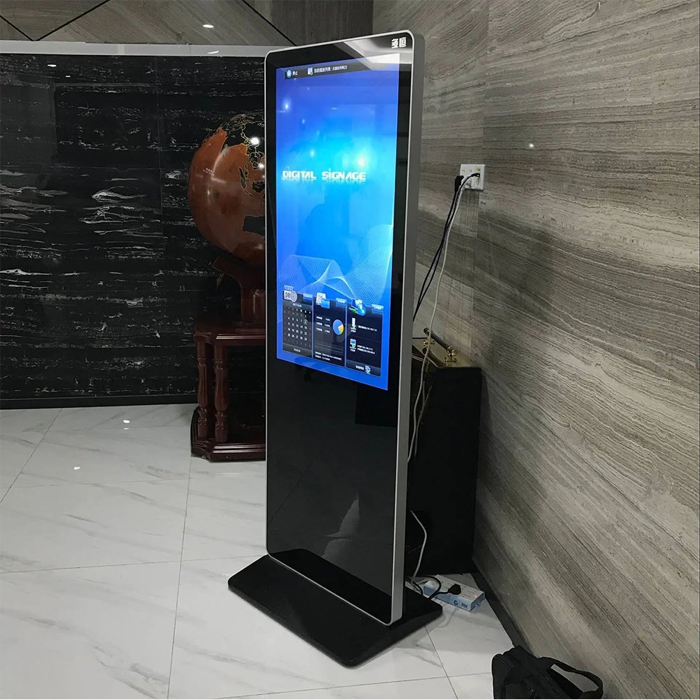 hot-selling vertical electronic advertising machine video wall panel indoor led display screen flexible bentuk aquarium