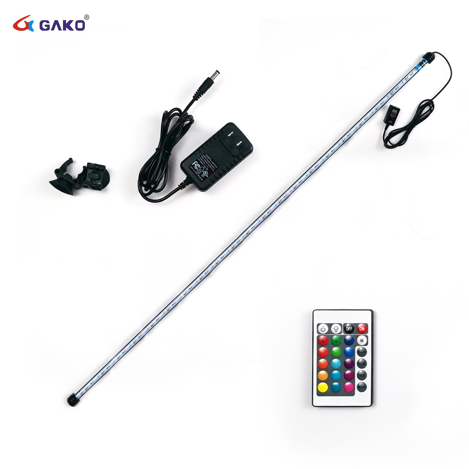 Gako High Power 5.8W 5050 LED Arowana Lighting, IP68 Waterproof Submersible Lights, Fish Tank Aquarium LED Light for Fish Tank