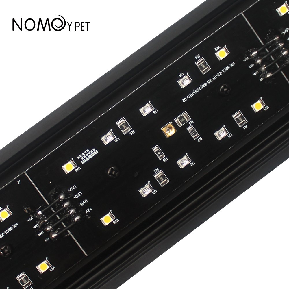 NOMOY PET reptile accessories LED UVA UVB reptile lamp strip light for terrariums aquariums