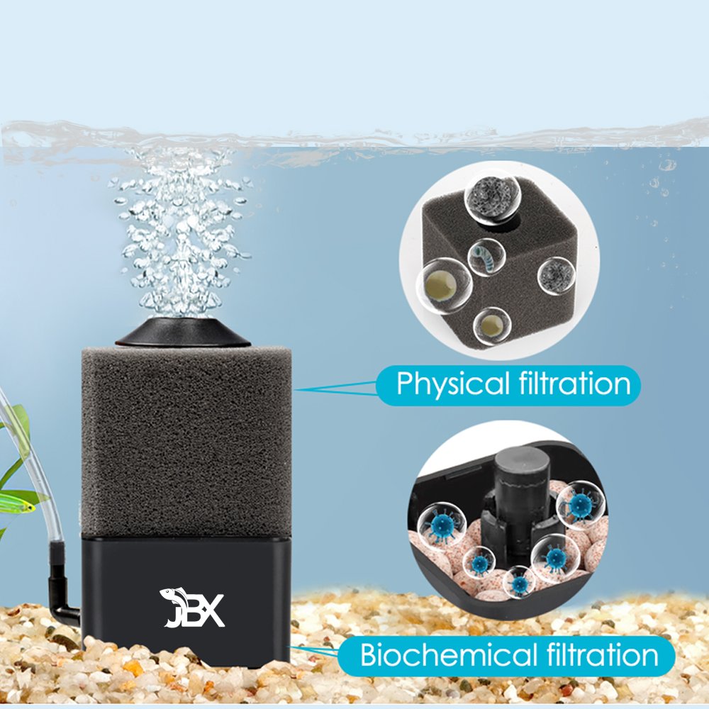 Bio Sponge Filter for Aquarium Whisper Submersible Filters for aquarium for Freshwater & Saltwater aquarium filter M