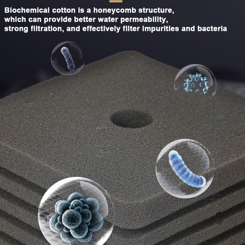 Bio Sponge Filter for Aquarium Whisper Submersible Filters for aquarium for Freshwater & Saltwater aquarium filter M
