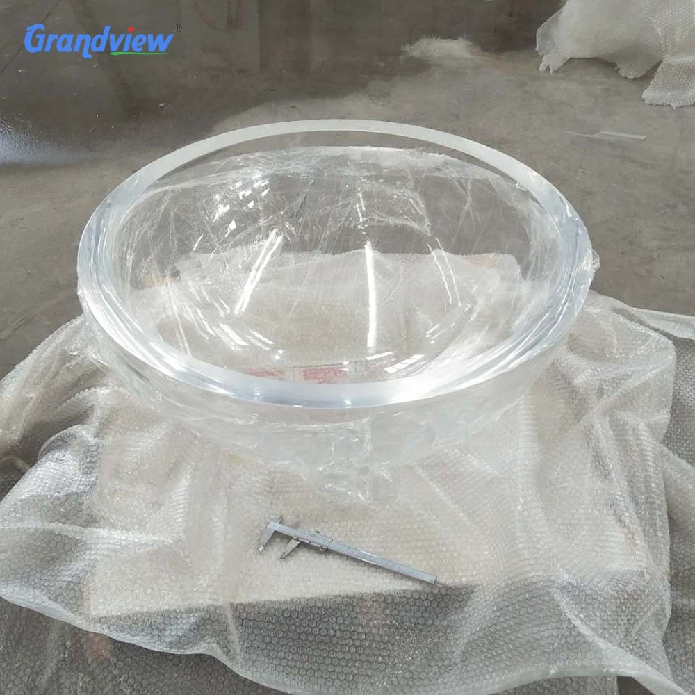 one time cast large acrylic sphere clear dome acrylic aquarium large acrylic ball crystals plastic hemisphere dome