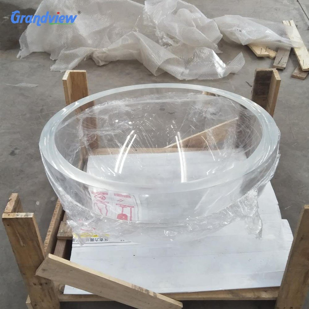 one time cast large acrylic sphere clear dome acrylic aquarium large acrylic ball crystals plastic hemisphere dome