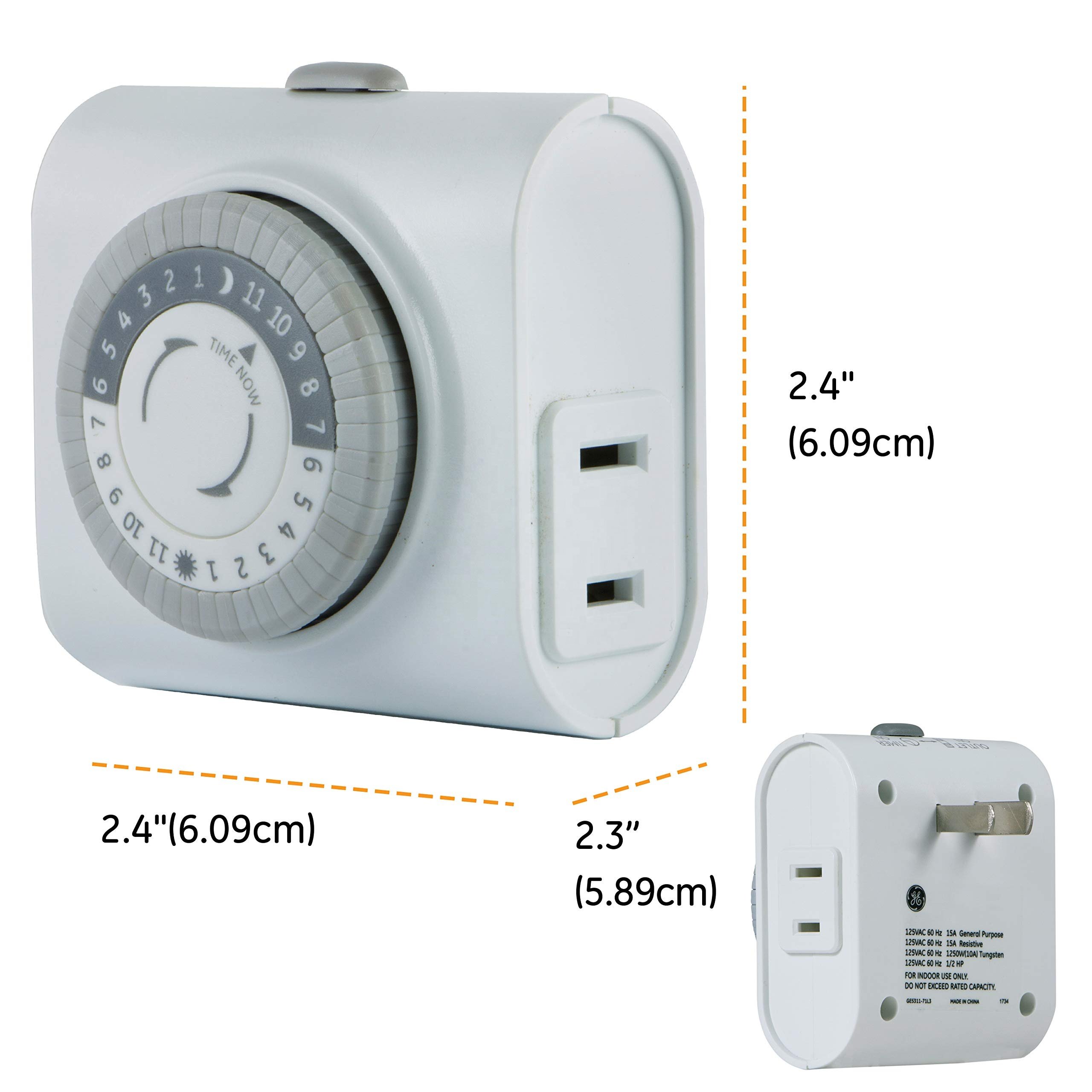 24 Hour Heavy Duty Plug in timer mechanical Outdoor electrical Timer socket