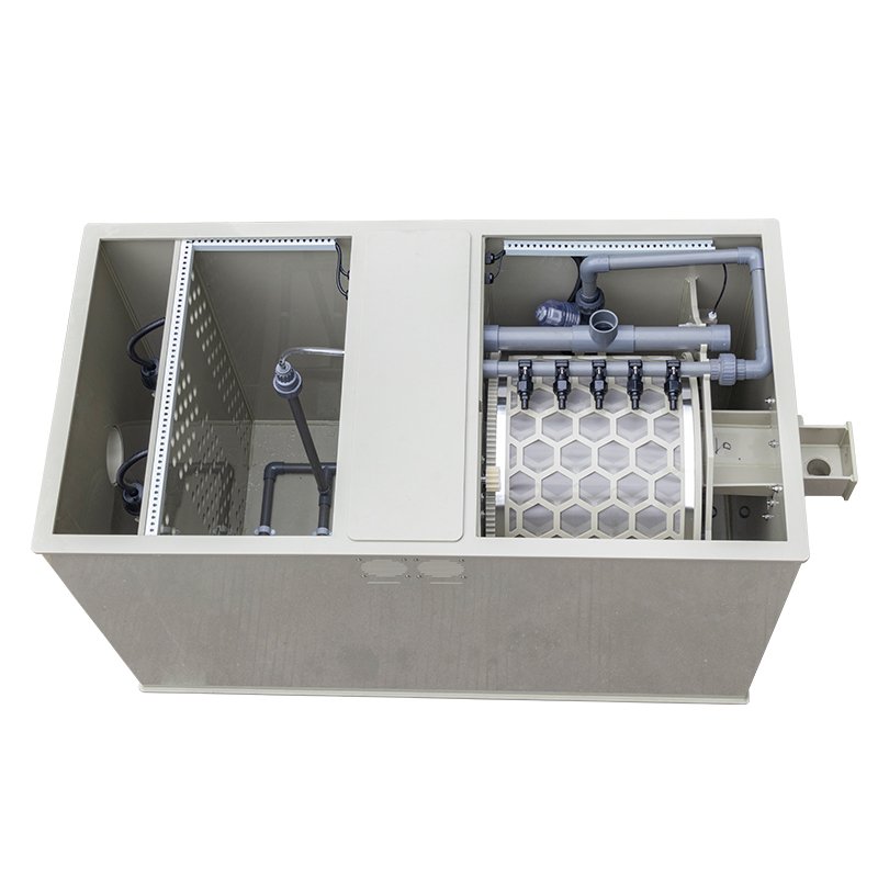 QLOZONE combi drum filter with uv light bio filter wholesale aquaculture aquarium pond filtration system fish koi pond filters