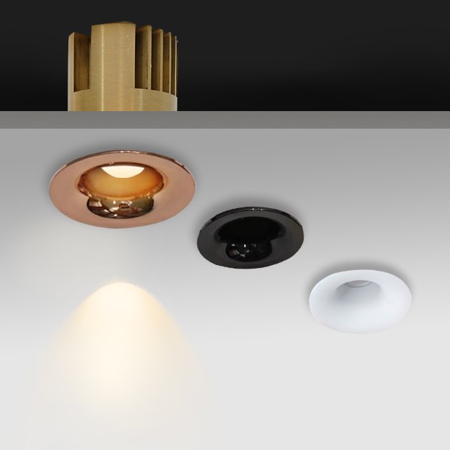 LED Downlight 10W Extension Type Mini Spotlight Anti-Glare Adjustable COB Ceiling Spotlight Recessed Premium Aluminium